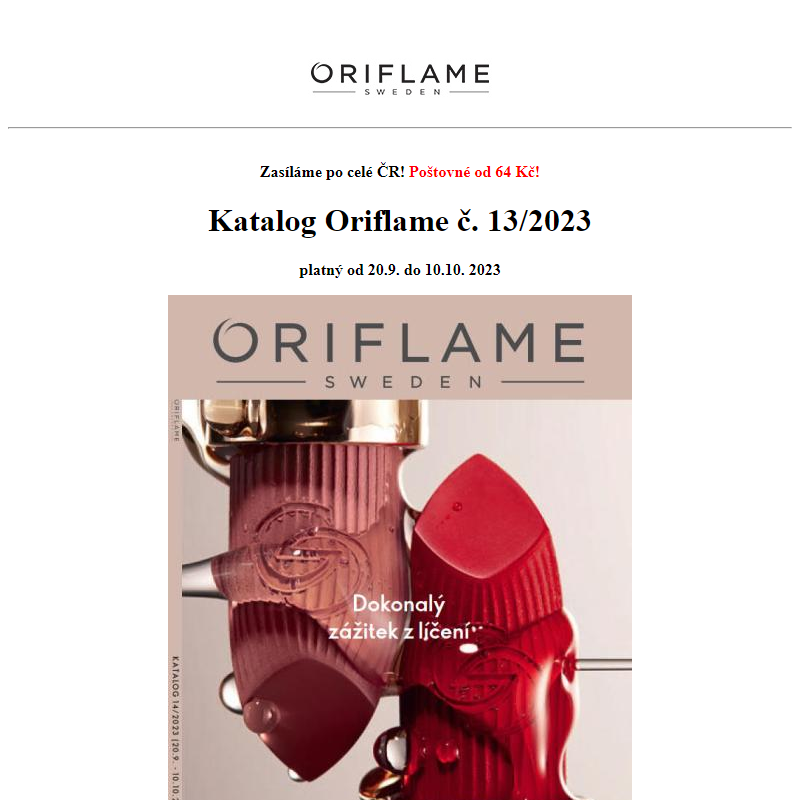 Nový Katalog Oriflame č. 14 /2023