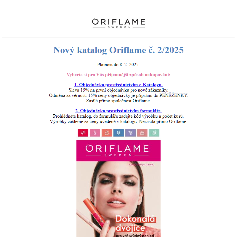 Katalog Oriflame č.2/2025