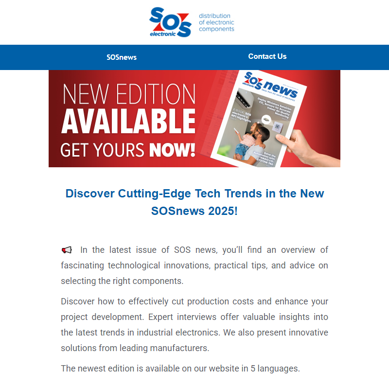 The Latest SOSnews 2025: Explore Tomorrow's Technology Today