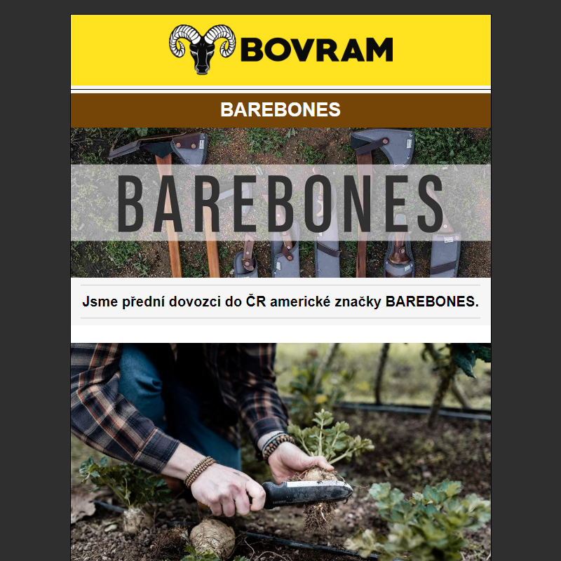 _ Poslední šance na Zahradnický BAREBONES nůž se slevou -20% __ BOVRAM.cz __