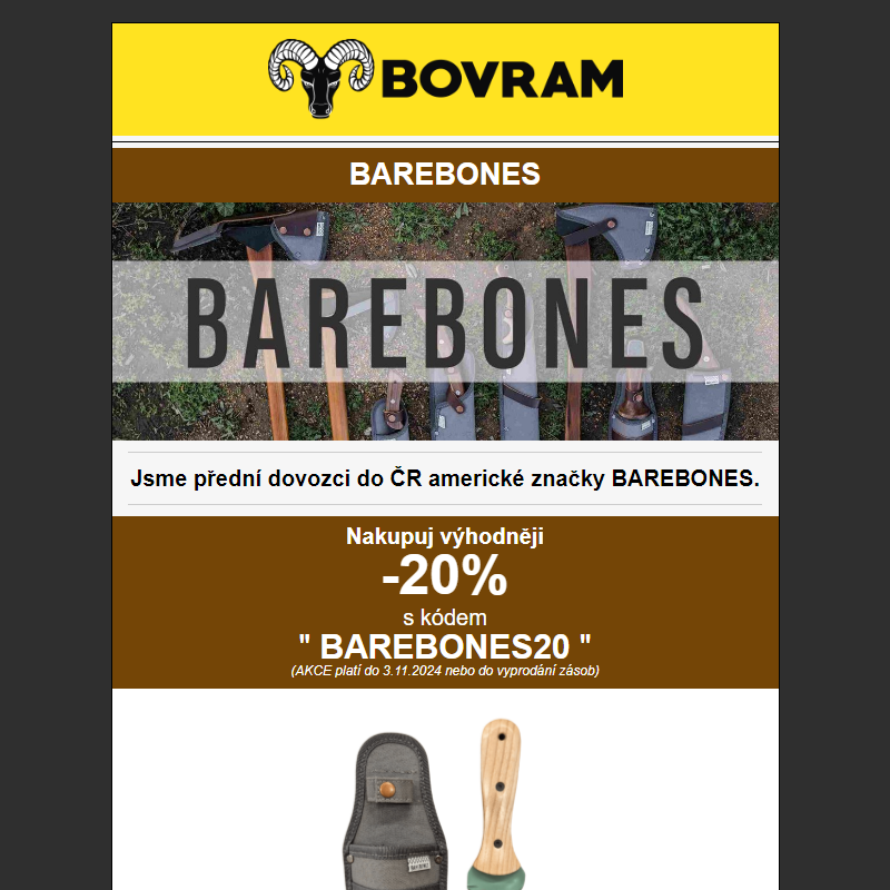 _ Objevte BAREBONES - Zahradní nůž se slevou -20% jen do NEDĚLE _ __ BOVRAM.cz __