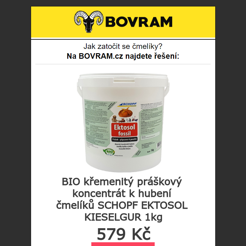 __ , Likvidace čmelíků snadno a rychle! __ Skvělé produkty pro vaše farmy __ BOVRAM.cz __