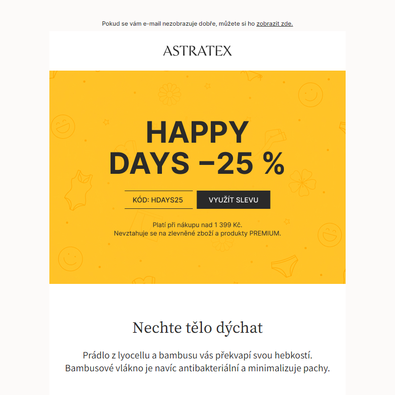 Happy Days sleva 25 % __