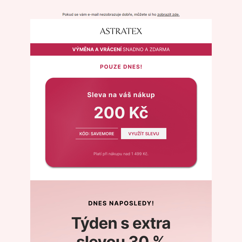 200 Kč od nás a tipy pro wellness víkend ____