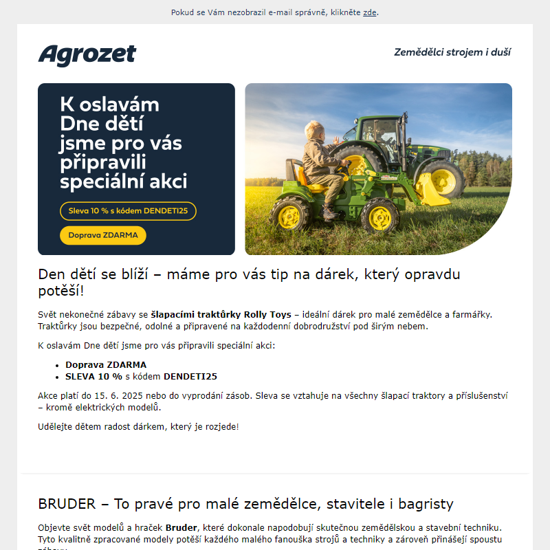 Den dětí se blíží – máme pro vás tip na dárek, který opravdu potěší!