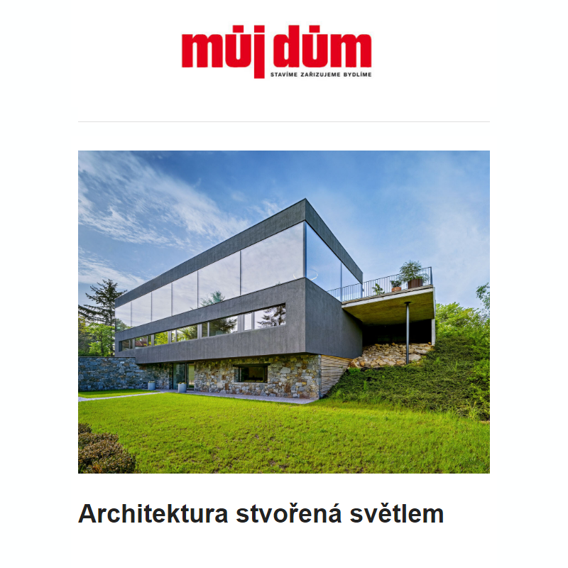 Architektura stvořená světlem