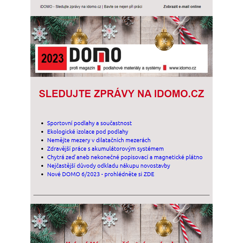 iDOMO - Sledujte denní zprávy na idomo.cz | Bavte se nejen při práci