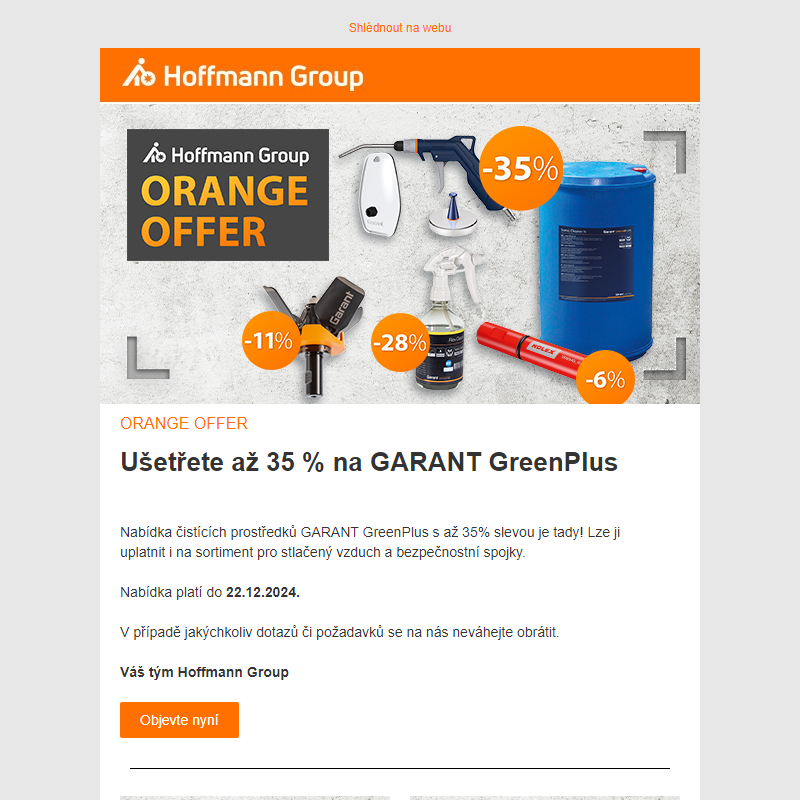 Exkluzivně pro Vás! Sleva 35 % na GARANT GreenPlus