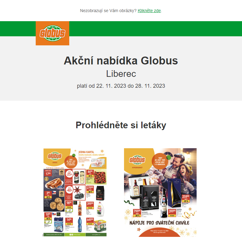 Globus - Liberec - Aktuální nabídka