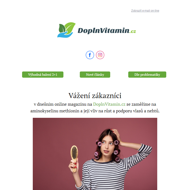 Jak posílit vlasy a nehty? Tipy na DoplnVitamin.cz