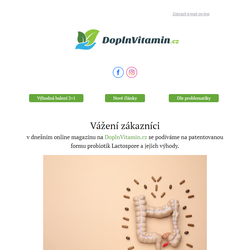 V čem vynikají probiotika Lactospore? Tipy na DoplnVitamin.cz