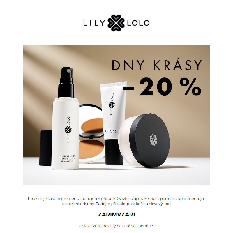  __ Nákupy s 20% slevou startují