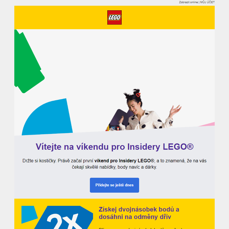 Právě u nás přistály exkluzivní nabídky LEGO®!