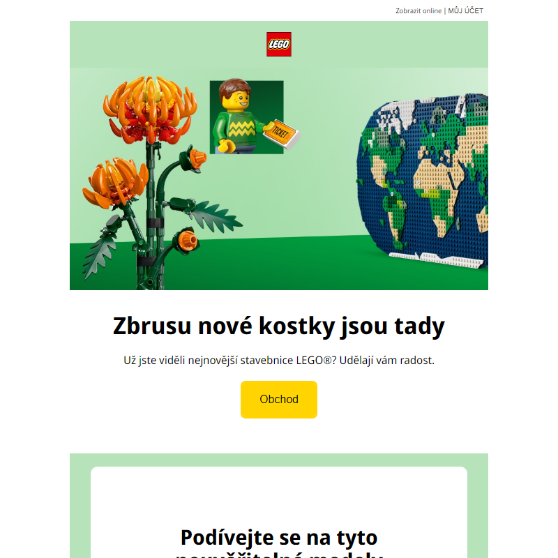 Právě vyšly nové stavebnice LEGO®