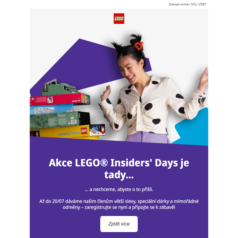 , Fanoušek LEGO®,  akce LEGO® Insiders' Days je tady