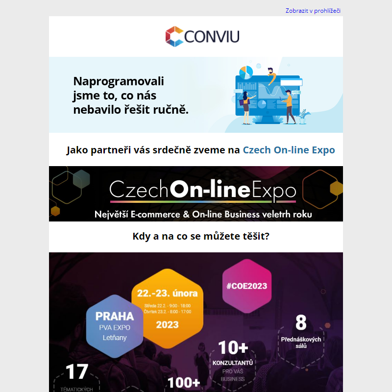 Pozvánka na Czech On-line Expo