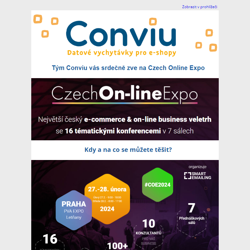 Conviu na Czech Online Expo 2024