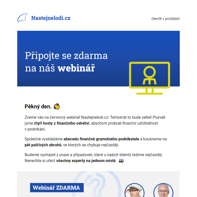 _ Velký webinář zdarma: Podnikatelská finanční gramotnost aneb Nejčastější chyby a co dělat, abyste se jim vyhnuli