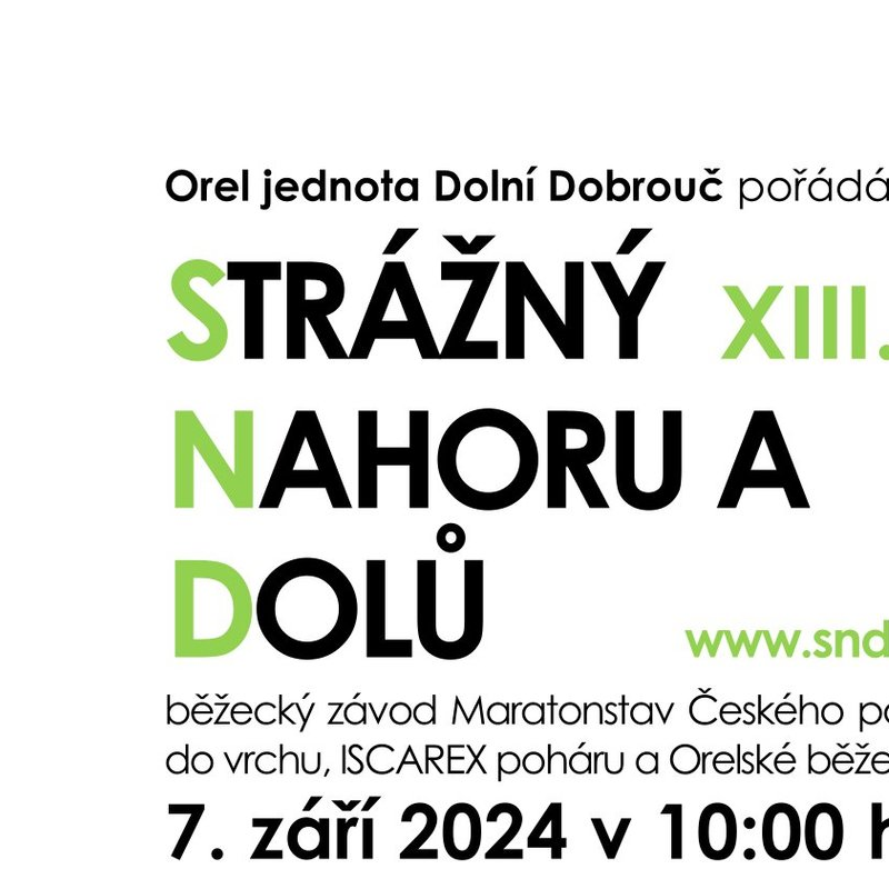 Strážný nahoru a dolů XIII. ročník