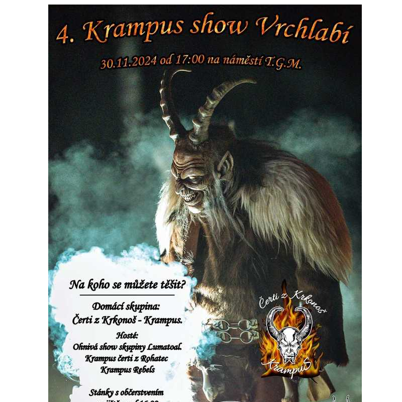 4. Krampus show Vrchlabí