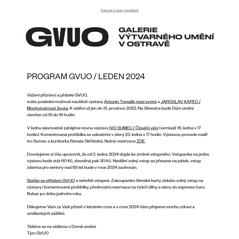 PROGRAM GVUO / LEDEN 2024