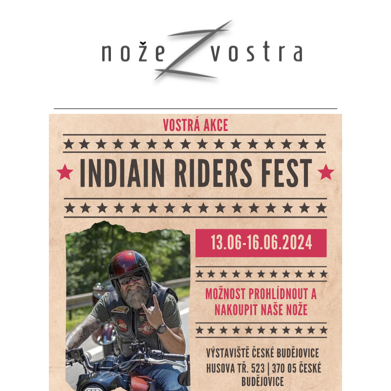 _Vostrá akce_ - Indian Rider Fest 13.-16.6.