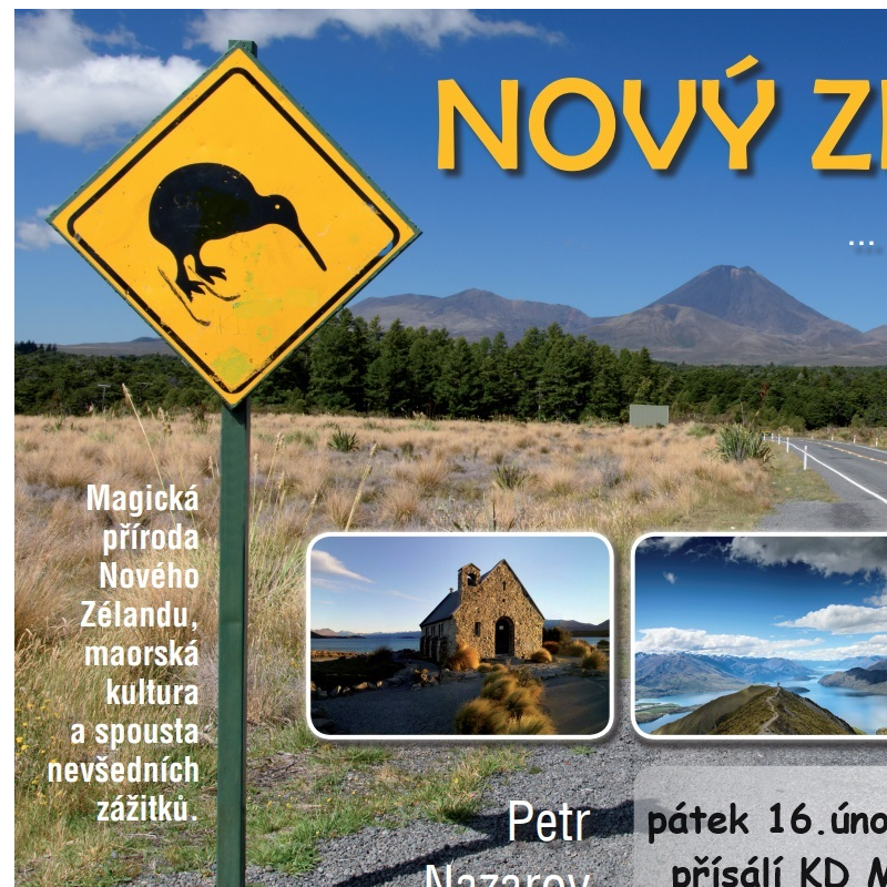 Promítání Nový Zéland v Malenicích