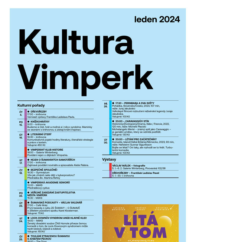 Kultura Vimperk - 1/2024