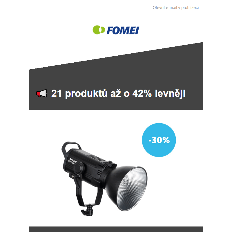 Prémiová technika FOMEI až o 42% výhodněji