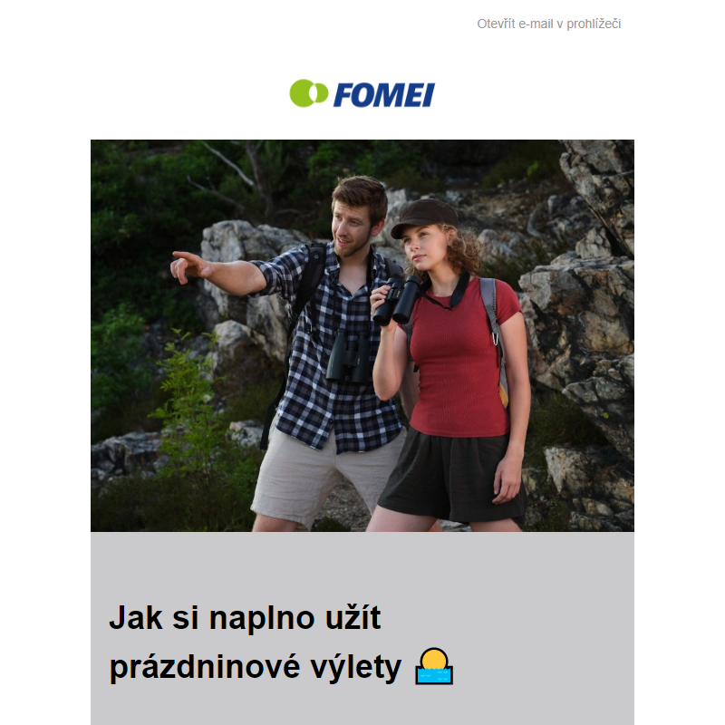 Jak si užít prázdninové výlety