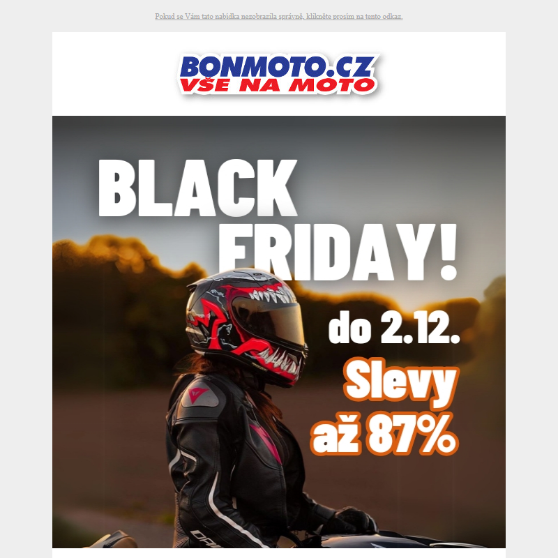 _BLACK FRIDAY v Bonmotu! Slevy až -87%_