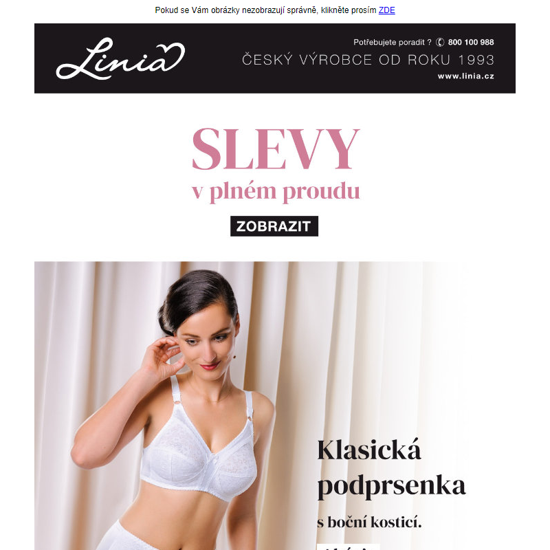 SLEVY v plném proudu - Linia.cz