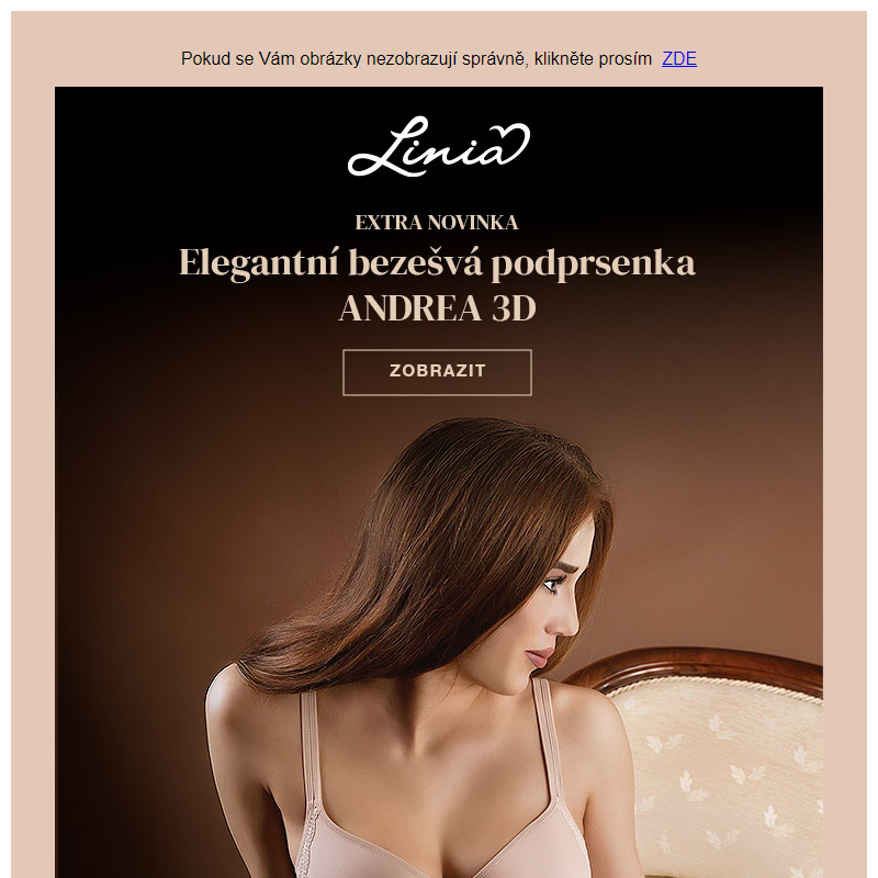 Extra novinka Andrea 3D - Linia.cz