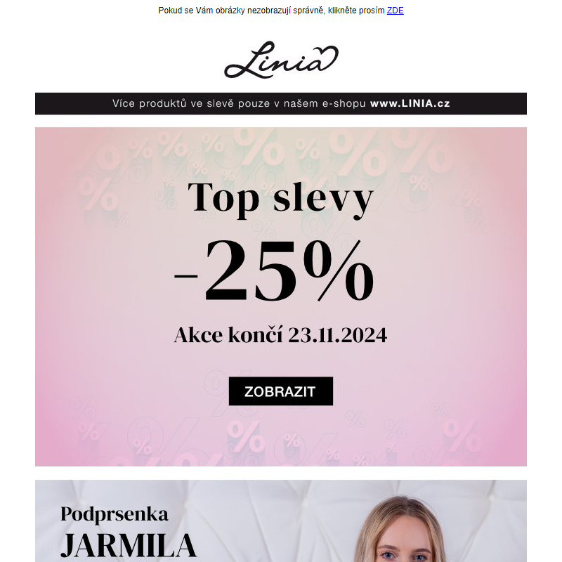 Top slevy ! - Linia.cz