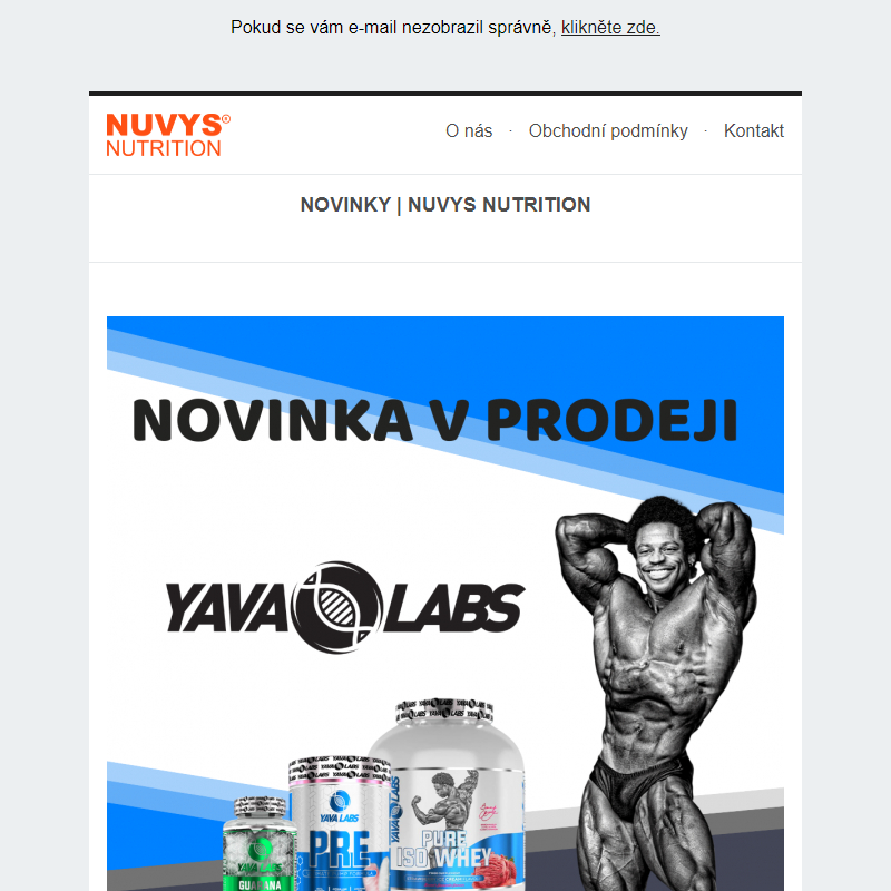 NOVINKY | NUVYS NUTRITION