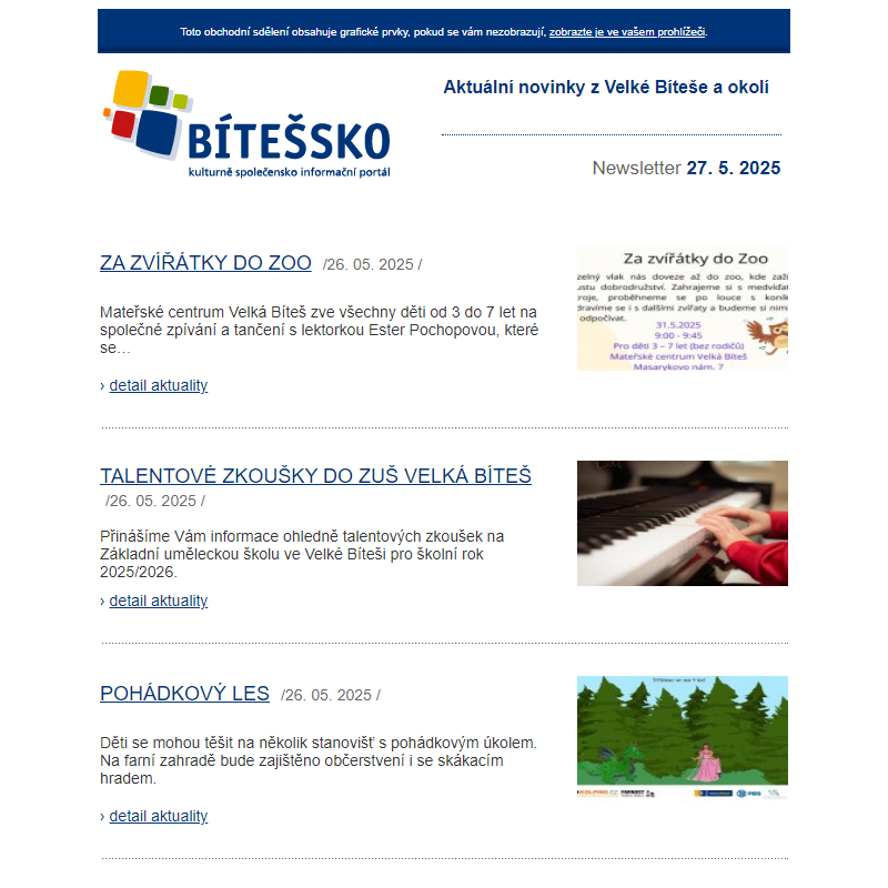 Aktuálně z Bítešska
