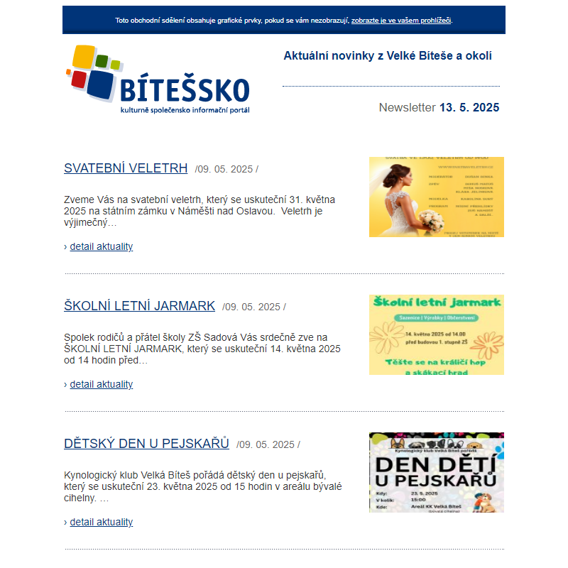 Aktuálně z Bítešska