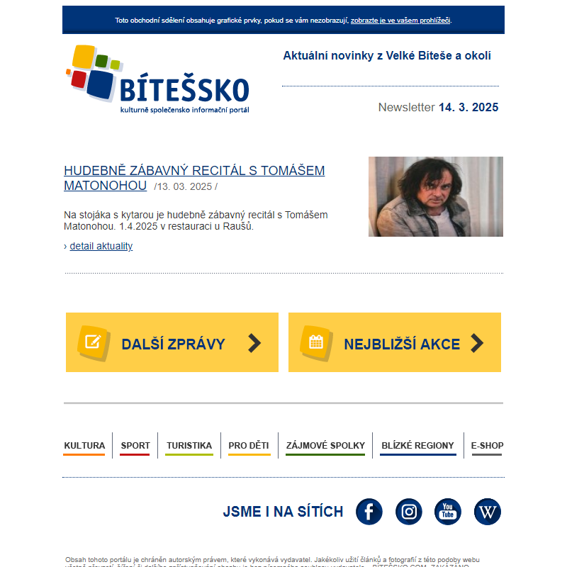 Aktuálně z Bítešska