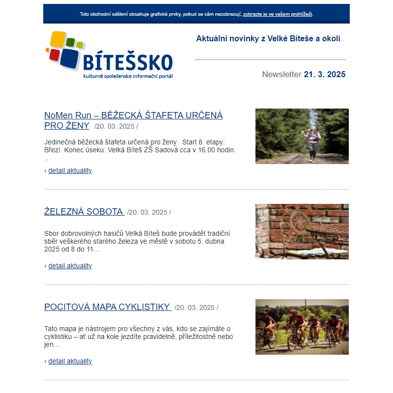 Aktuálně z Bítešska
