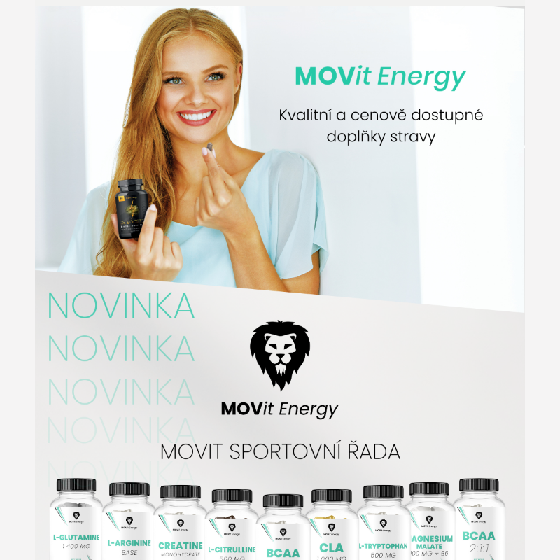NOVINKA - MOVit Sportovní řada