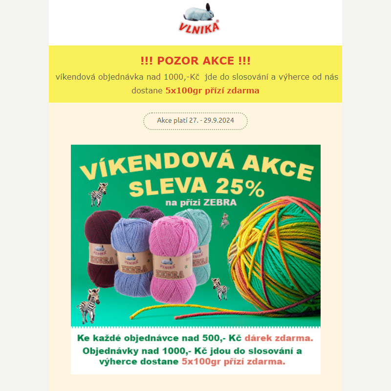 Víkendová sleva 25% + dárek zdarma