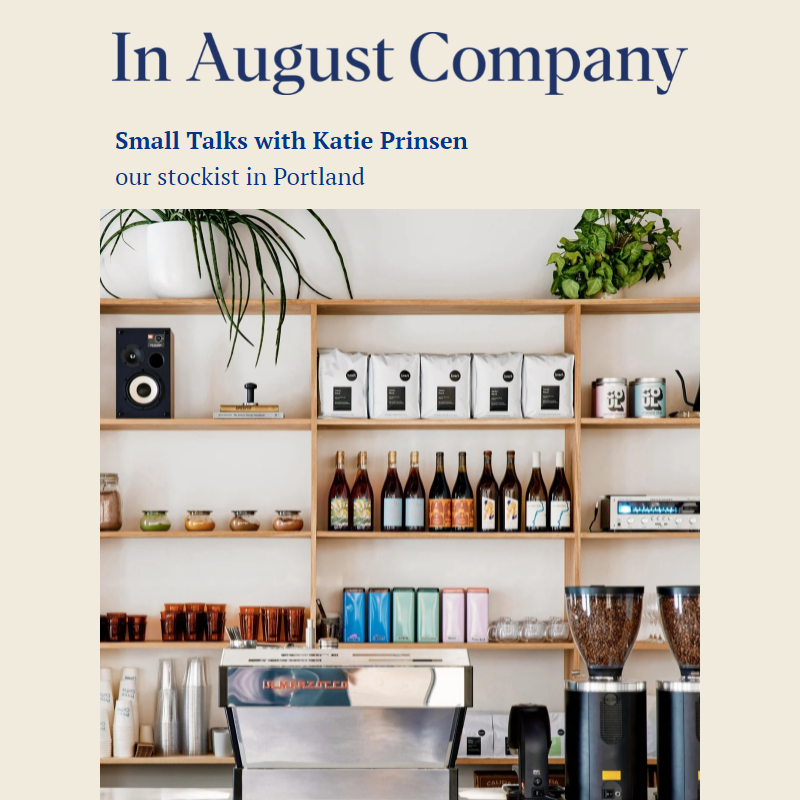 Small Talks with Katie Prinsen