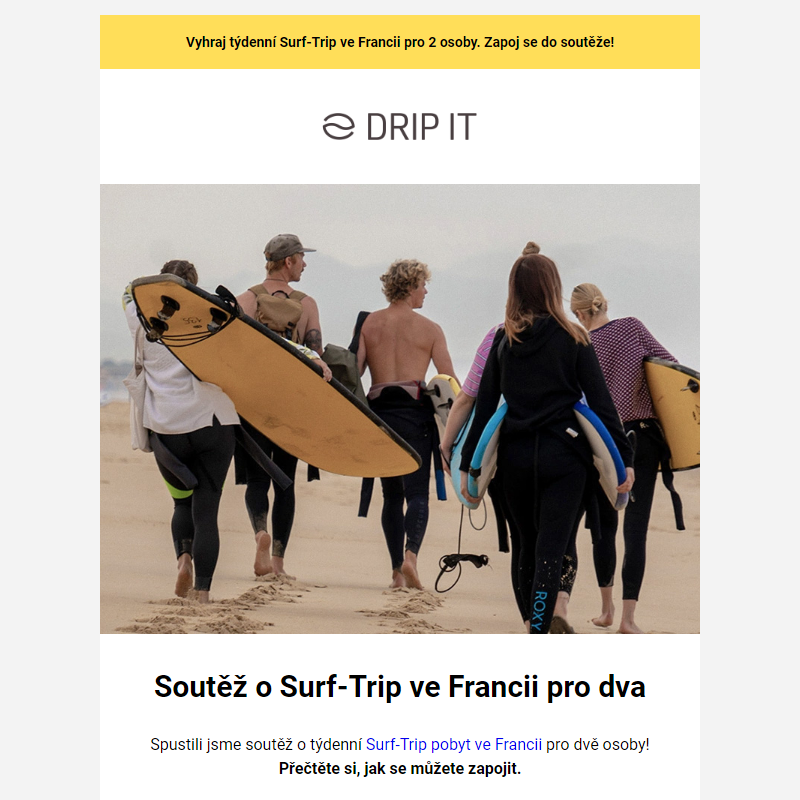 _ Soutěž o Surf-Trip ve Francii pro dva! ____