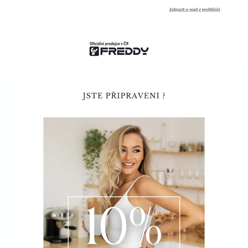 10% na již zlevněné? To tu ještě nebylo.