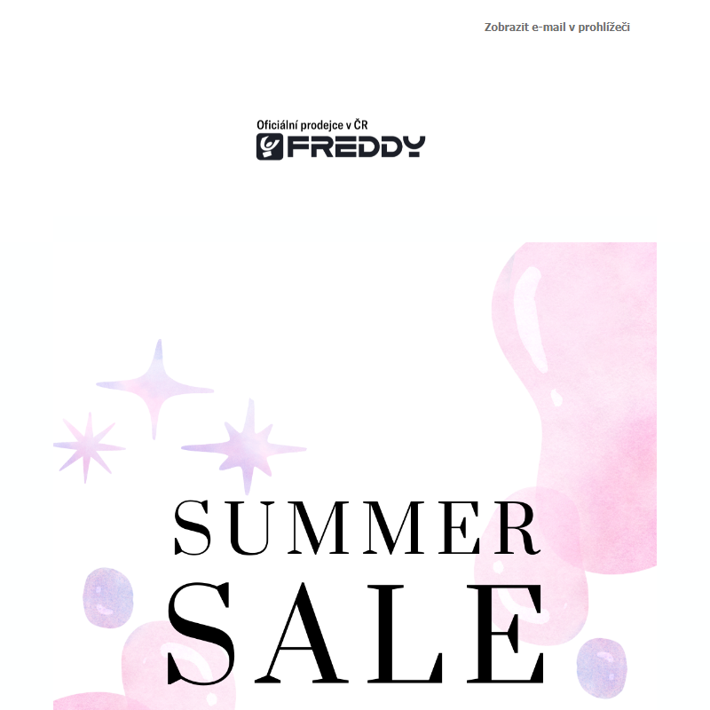 Summer sale na externím skladě