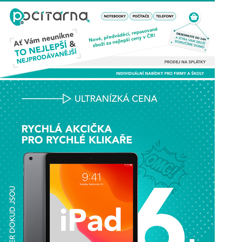 Wow! iPad za 5.550 Kč _ #TopCena