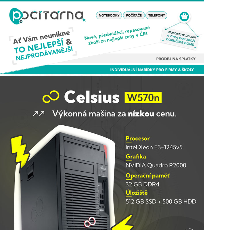 Stolní PC s grafikou NVIDIA pouze za 7.990 Kč #AkceDne