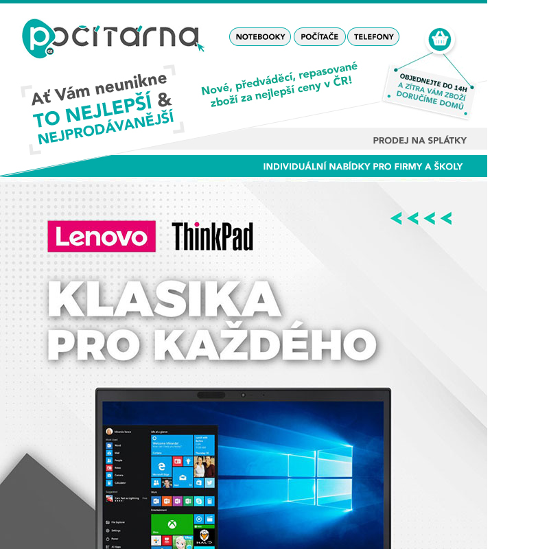 Bestseller Lenovo T570 zlevněn na bomba cenu __