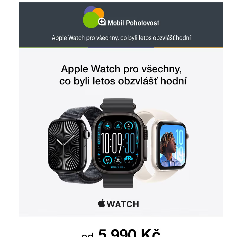 Apple Watch pro všechny, co byli letos obzvlášť hodní