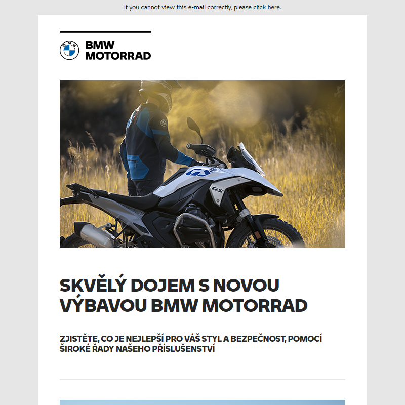 Co je nové v BMW Motorrad? Podívejte se na naše poslední novinky!